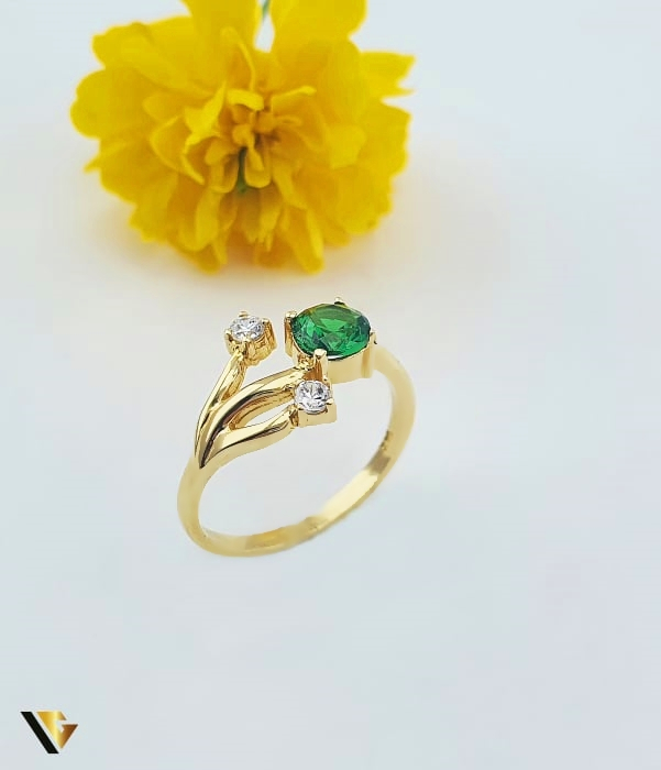 Inel Aur 14k, Zirconiu [1]