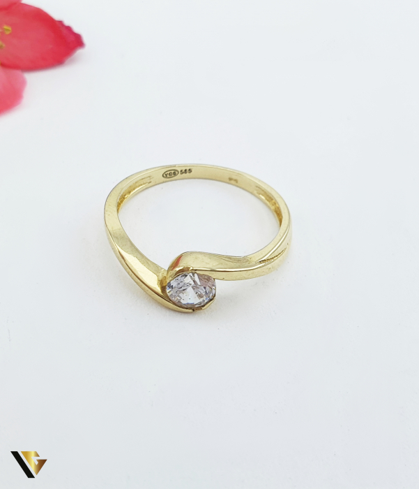 Inel Aur 14k, Zirconiu [2]