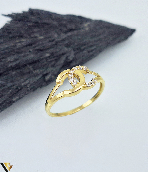 Inel Aur 14k, Zirconiu [1]