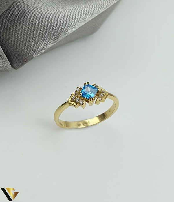Inel Aur 14k, Zirconiu [2]