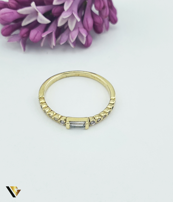 Inel Aur 14k, Zirconiu [2]
