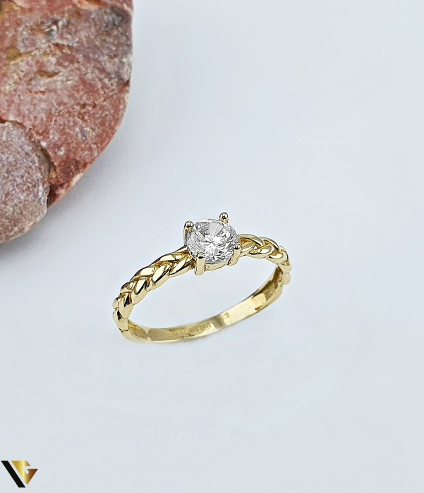 Inel Aur 14k, Zirconiu [1]