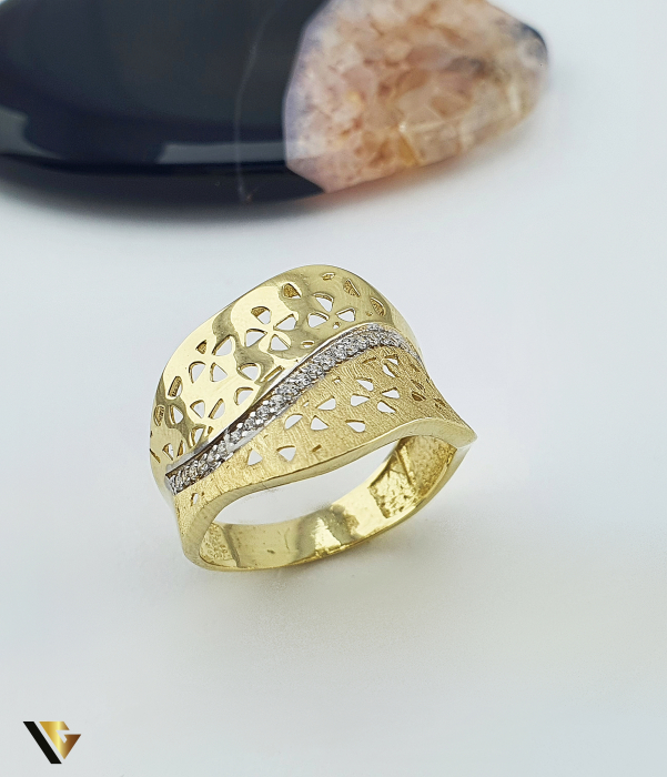 Inel Aur 14k, Zirconiu [1]