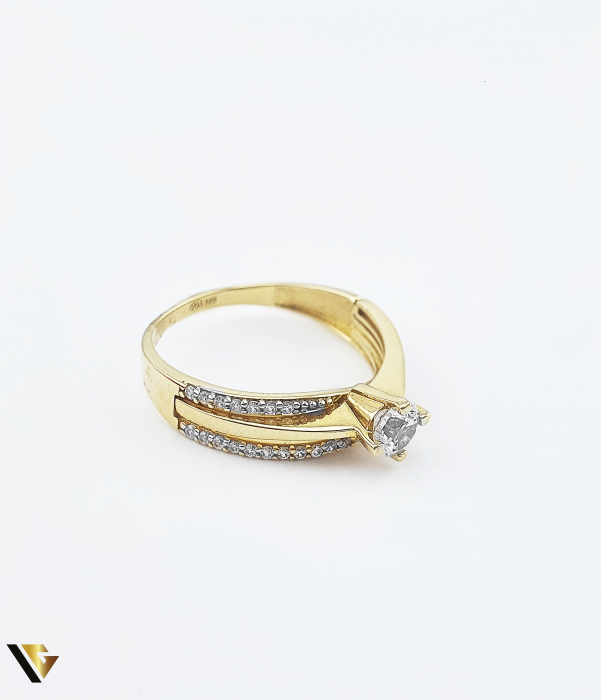 Inel Aur 14k, Zirconiu [2]