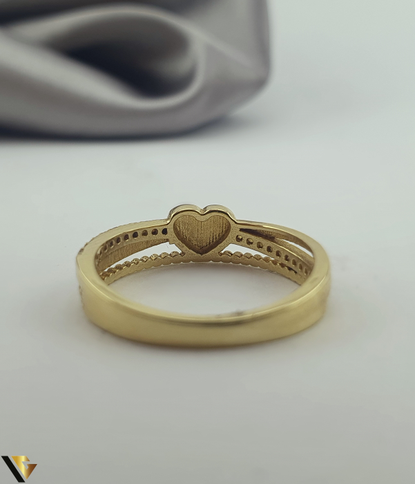 Inel Aur 14K, Zirconiu [2]