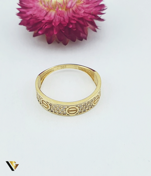 Inel Aur 14k, Zirconiu [2]