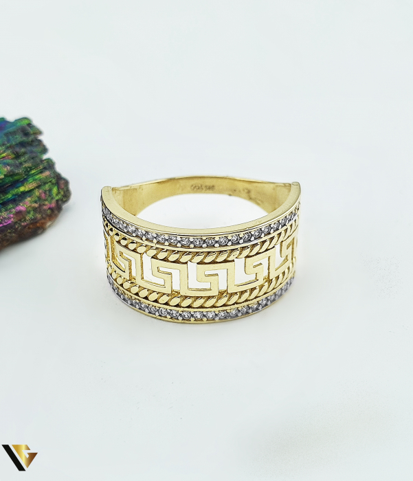 Inel Aur 14k, Zirconiu [3]