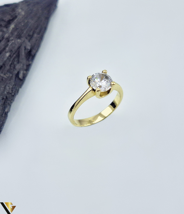 Inel Aur 14k, Zirconiu [1]