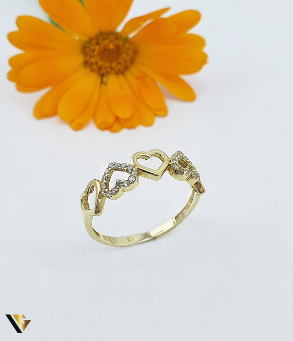 Inel Aur 14k, Zirconiu [1]