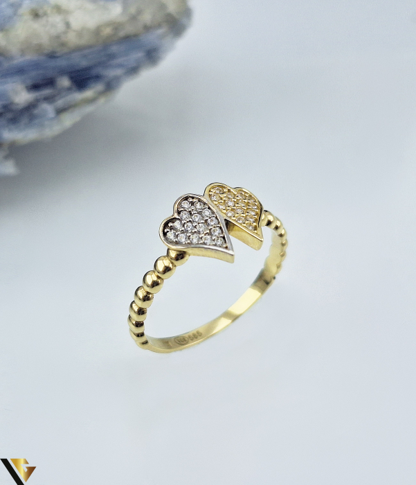 Inel Aur 14k, Zirconiu [1]