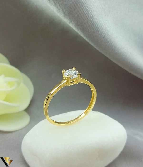 Inel Aur 14k, Zirconiu [1]