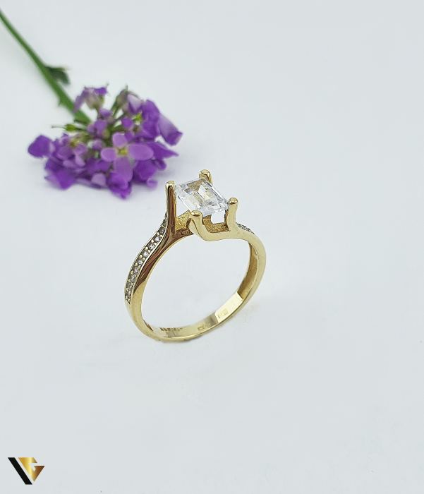 Inel Aur 14k, Zirconiu [1]