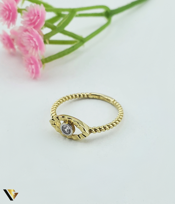 Inel Aur 14k, Zirconiu [2]