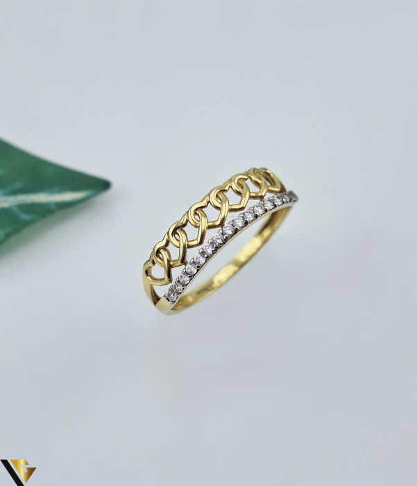 Inel Aur 14k, Zirconiu [1]