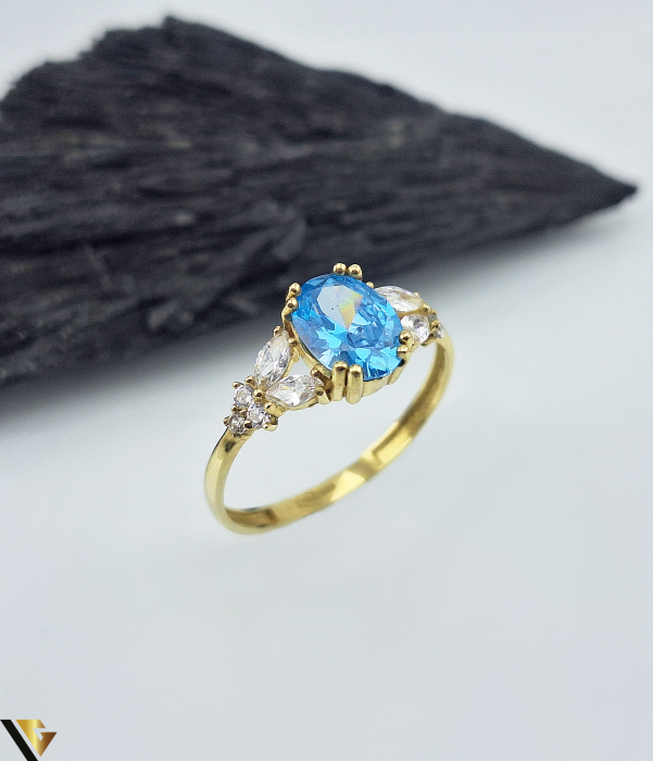 Inel Aur 14k, Zirconiu [1]