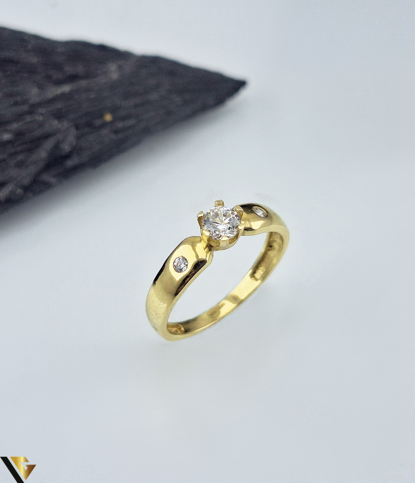 Inel Aur 14k, Zirconiu [1]