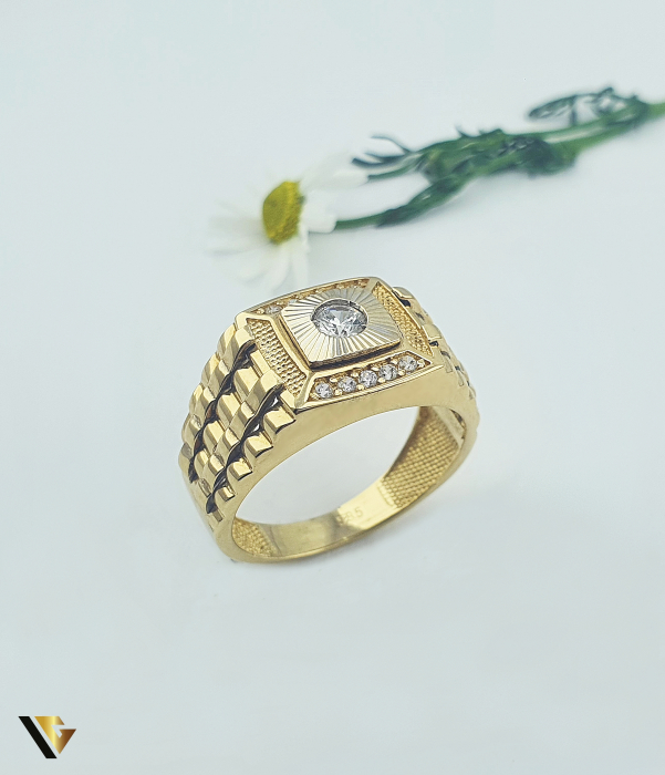 Inel Aur 14k, Zirconiu [1]