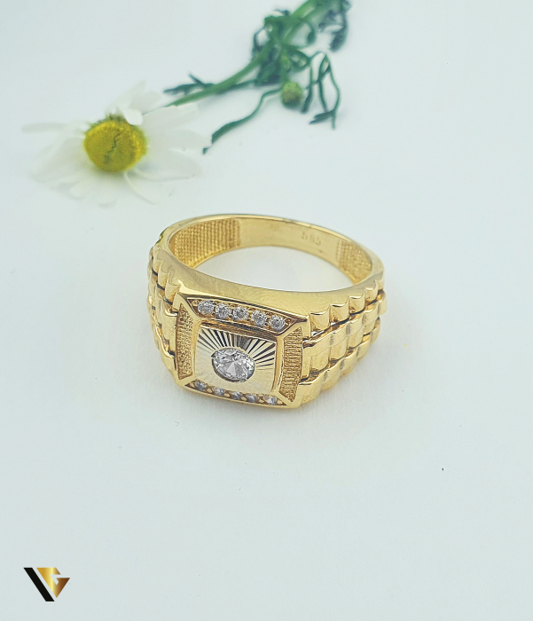 Inel Aur 14k, Zirconiu [2]