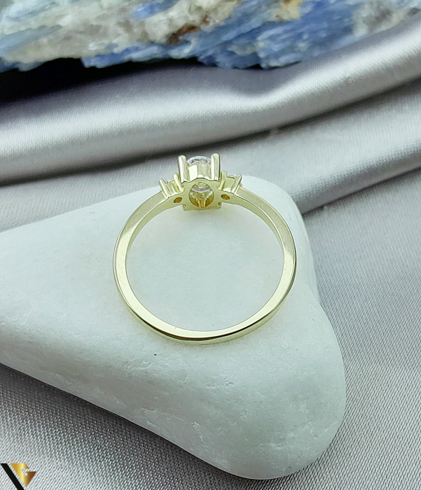 Inel Aur 14k, Zirconiu [2]
