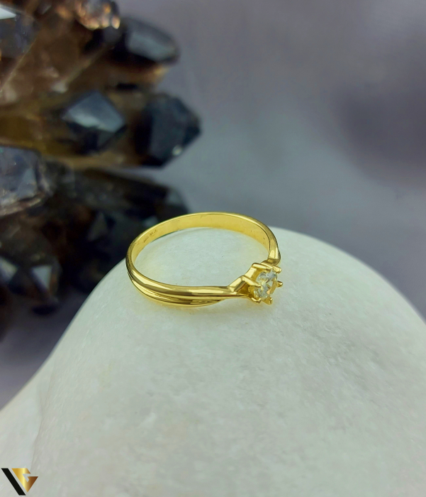 Inel Aur 14k, Zirconiu [2]