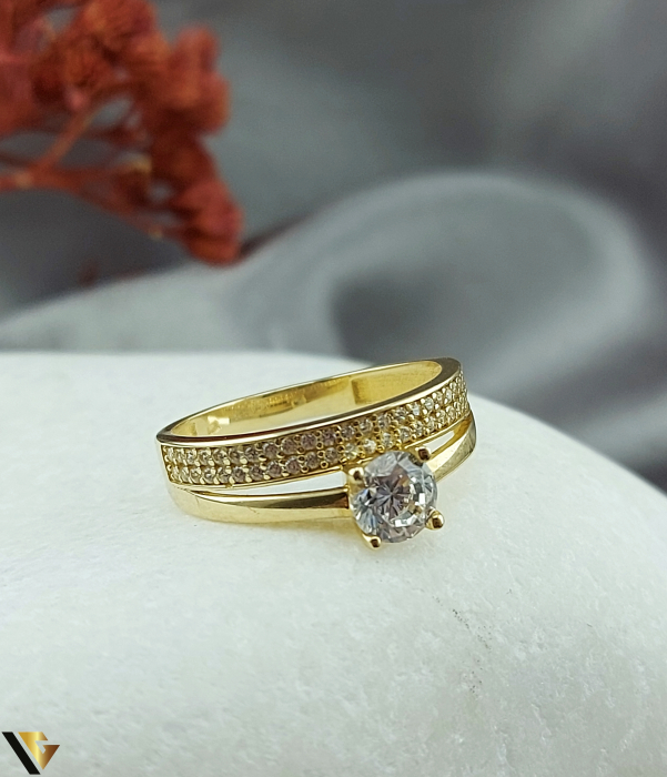 Inel Aur 14k, Zirconiu [2]