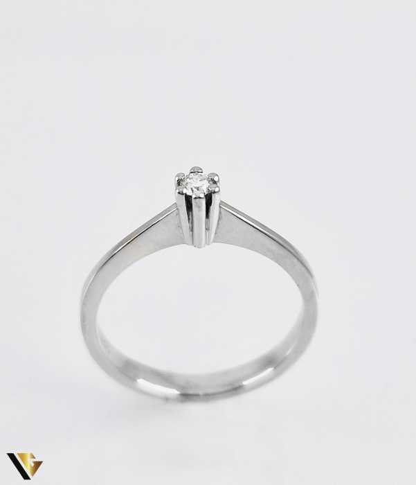 Inel din aur 18k, 750 de logodna 2.57 grame Diamant "Brilliant Cut" de cca. 0.07 ct [4]