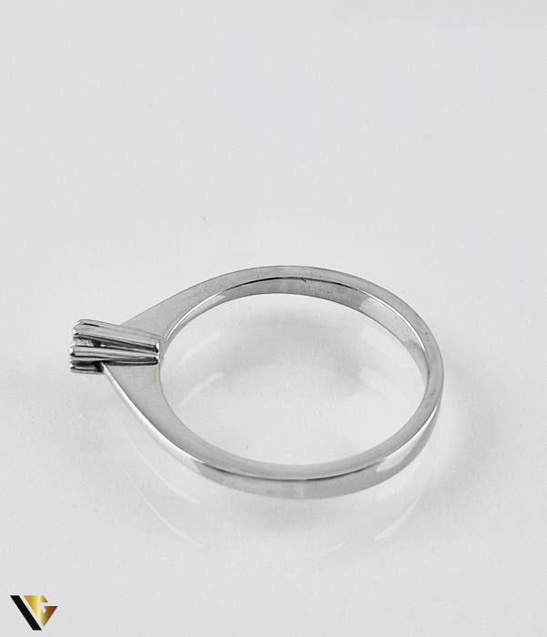 Inel din aur 18k, 750 de logodna 2.57 grame Diamant "Brilliant Cut" de cca. 0.07 ct [5]