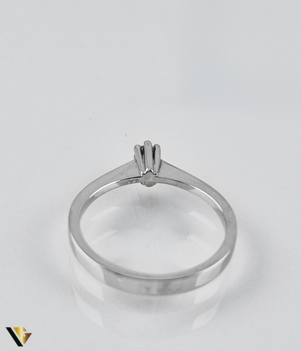 Inel din aur 18k, 750 de logodna 2.57 grame Diamant "Brilliant Cut" de cca. 0.07 ct [6]