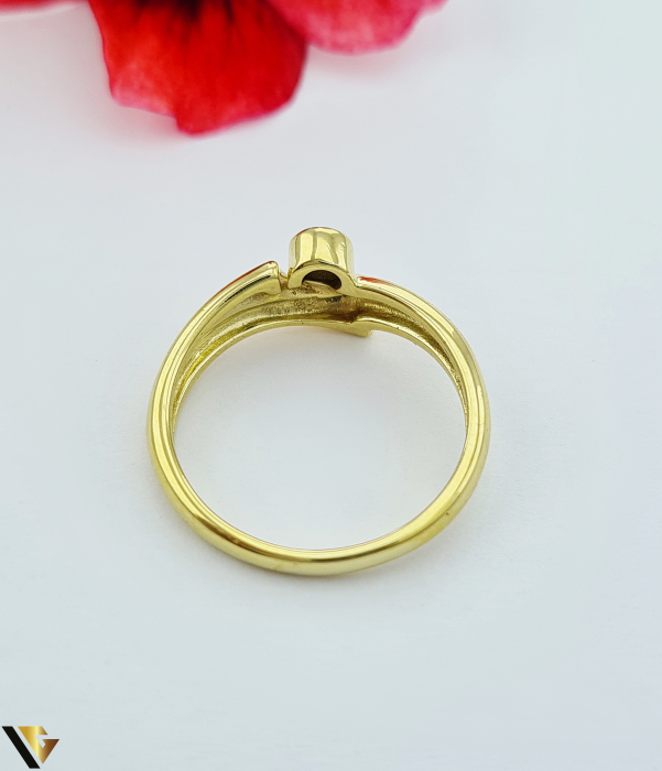 Inel Aur 18k, Diamant 0.09 ct [2]