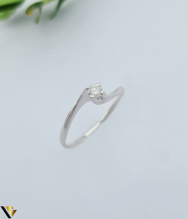 Inel Aur 18k, Diamant 0.10 ct [1]