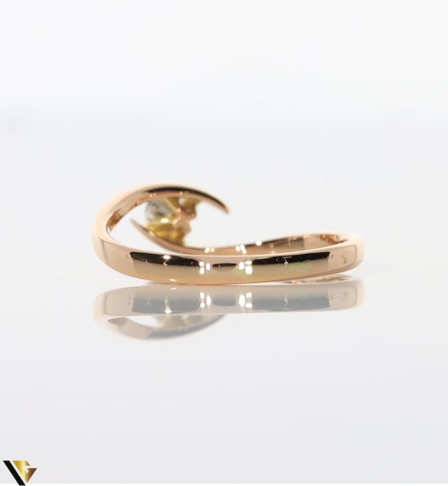 Inel Aur 18k, Diamant 0.18 ct [3]