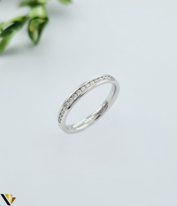 Inel Aur Alb 18k, Diamante 0.23 ct [1]