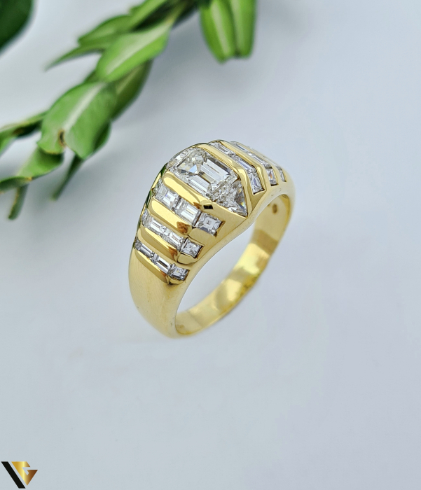 Inel Aur 18k, Diamante 2.30 ct [1]