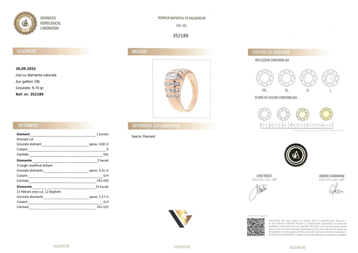 Inel Aur 18k, Diamante 2.30 ct [4]
