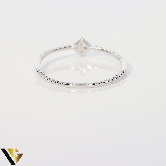 Inel Aur 18k, Diamante 0.04 ct [3]