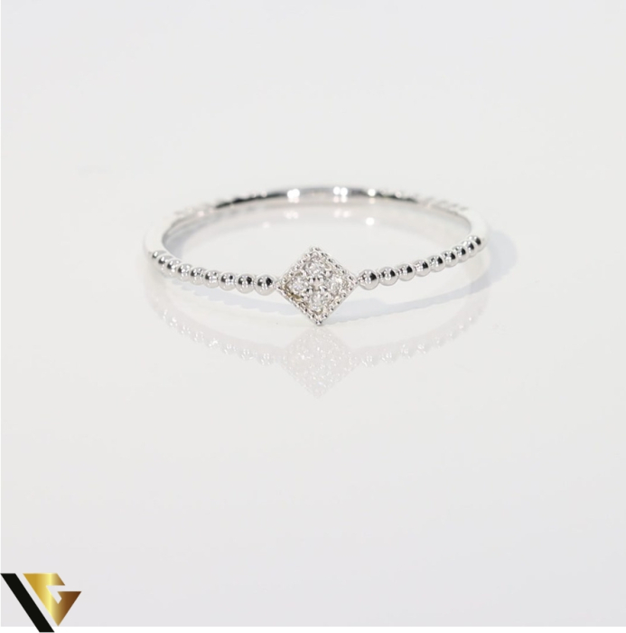 Inel Aur 18k, Diamante 0.04 ct [2]