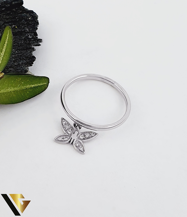 Inel Aur 18k, Diamante 0.05 ct [2]