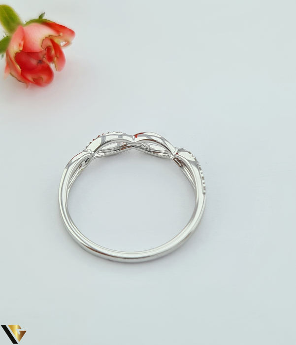 Inel Aur 18k,  Diamante 0.06 ct [2]