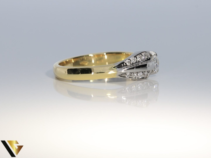 Inel Aur 18k, Diamante 0.25 ct [3]