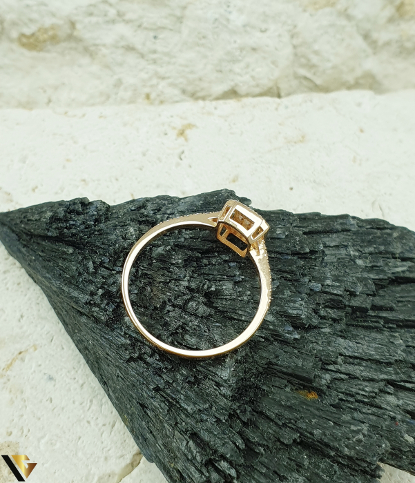 Inel Aur 18k, Diamante 0.27 ct [3]
