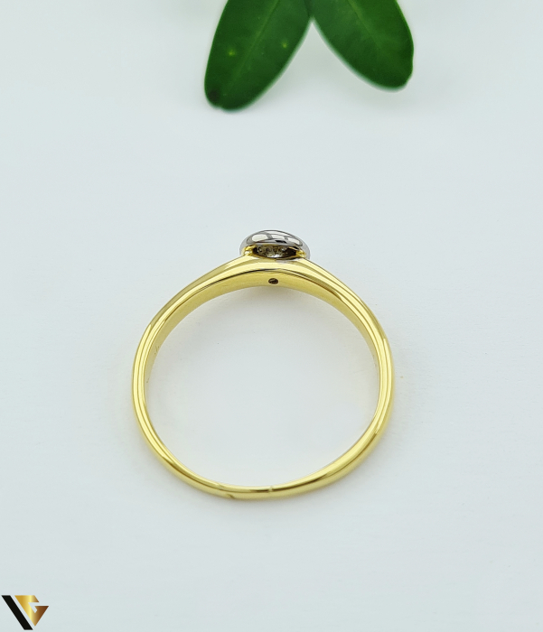 Inel Aur 18k, Diamante 0.30 ct [3]