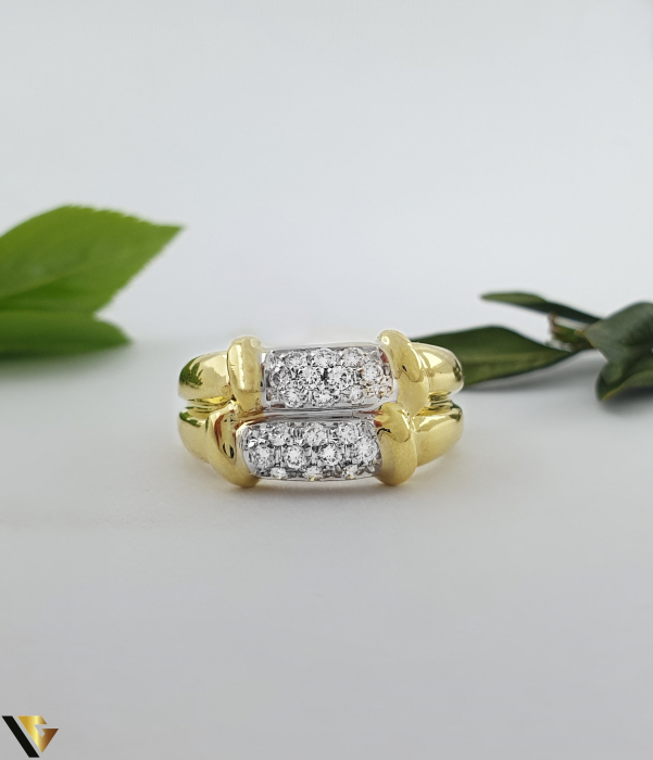 Inel Aur 18k , Diamante 0.30 ct [3]