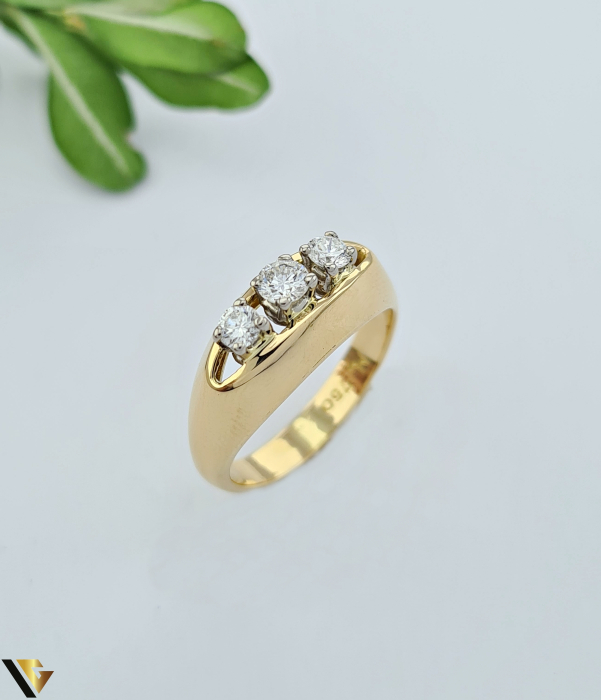 Inel Aur 18k, Diamante 0.44 ct [1]