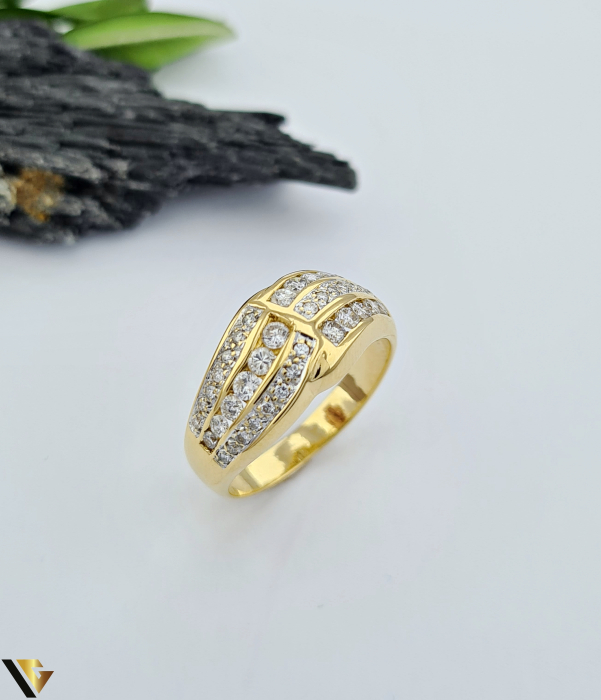 Inel Aur 18k, Diamante 0.45 ct [1]