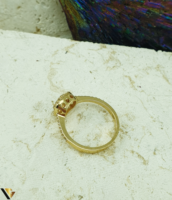 Inel Aur 18k, Diamante 0.52 ct [3]