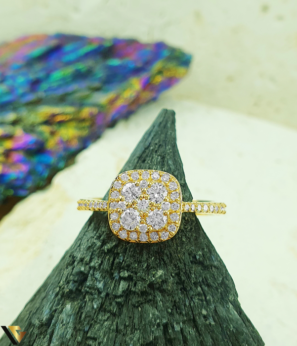 Inel Aur 18k, Diamante 0.52 ct [2]