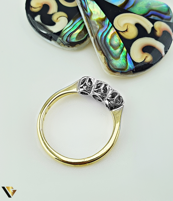 Inel Aur 18k, Diamante aprox. 0.18 ct in total [4]