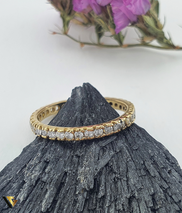 Inel Aur 18k, Eternity [2]