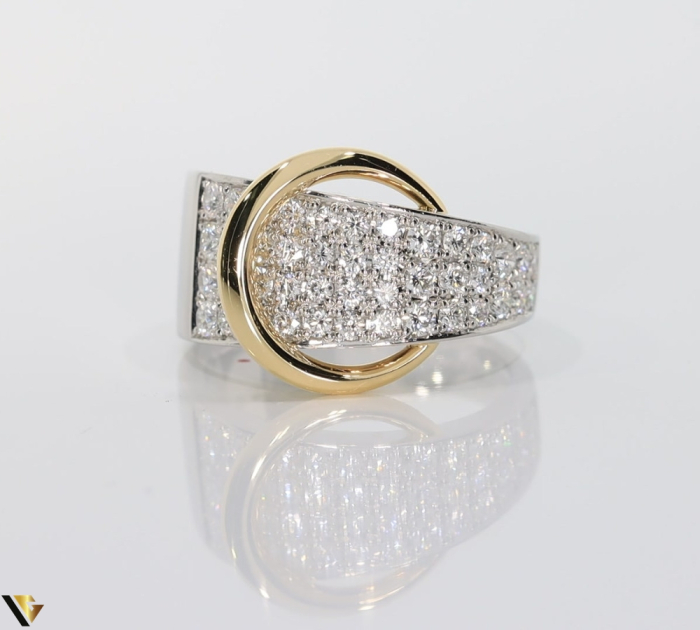 Inel Aur 18k, Platina 900, Diamante 1.00 ct [2]