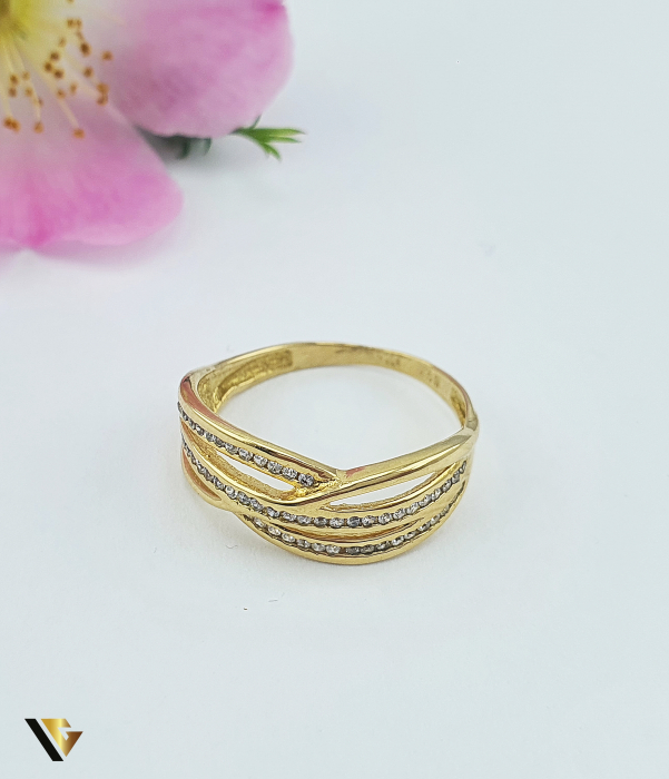 Inel Aur 18k, Zirconiu [2]